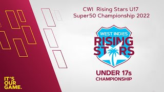 2022 U17 S50 Leewards vs Windwards [upl. by Llywellyn]