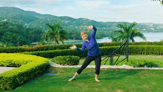 Full Body Stretching Workout  with Miranda Esmonde White Healthy Aging Expert [upl. by Artenra]