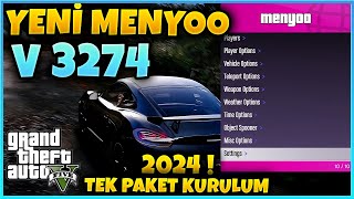 GTA 5 MENYOO MODU KURULUM  MENYOO MODU NASIL YÜKLENİR SON SÜRÜM KOLAY KURULUM v3274  MENYOO 3274 [upl. by Ettedualc]