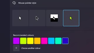 How To Customize Your Cursor  Windows 11 [upl. by Legra828]