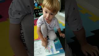 Aprender a contar kidsvideo criancasinteligentes aprenderacontar cutebaby números babyboy [upl. by Rizika644]