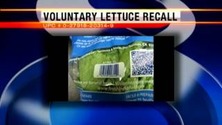 Voluntary recall of Tanimura amp Antle Romaine Lettuce [upl. by Adorl]