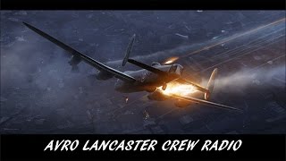 Audio From the Past E01  WW2  Avro Lancaster Crew Radio [upl. by Adirehs]