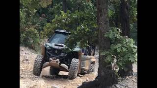 Yamaha Rmax4 32” tires xtr climbs Daniel at Uwharrie 43 offset [upl. by Prestige620]