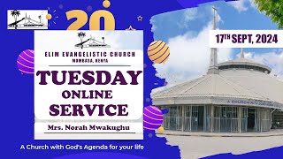 TUESDAY SERVICE  17092024  THE POWER OF DISCRETION  MRS NORAH MWAKUGHU [upl. by Annelak]