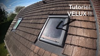 Pose fenêtre de toit de marque velux de a à z et test makita djr188 et makita dtd171 [upl. by Donny]