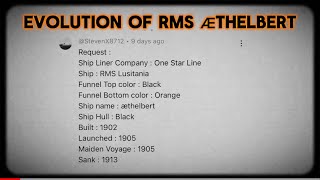 Evolution of RMS Æthelbert [upl. by Hammond751]