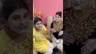 Face pack laga lo 😍 vlog trending dailyvlogs [upl. by Valenza]