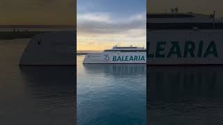 Streamline Ferry headed back to the mainland from Palma de Majorca [upl. by Trstram]