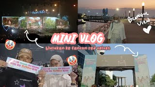 MINI VLOG Blusukan ke FANCON RED VELVET IN JAKARTA [upl. by Eetnwahs]