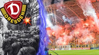 ULTRAS DYNAMO  Pyro Fanmarsch Choreo [upl. by Amado]