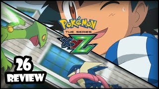 Pokémon XYZ Anime Folge 26 REVIEW  Ash VS Sawyer Welch eine Überraschung [upl. by Htebsil]