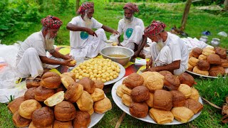 Rasgulla amp Bread  Rasgulla Sweet Dessert Making by Grandpa  Giant Bread amp Sweet for Special People [upl. by Anitroc]