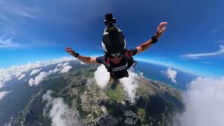 Flight1  202 Course  Jump 2 at Skydive Puerto Rico [upl. by Enois]