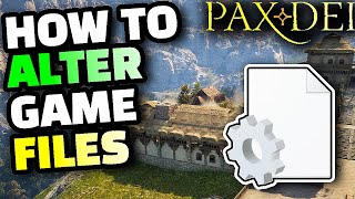 Pax Dei How to SEE Items Easier Best Settings Remove Grass Increase FPS Guide Optimal Graphics [upl. by Navonod]