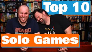 Top 10 Solo Board Games [upl. by Auqinom]