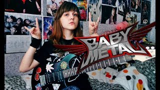 BABYMETAL  Headbanger ヘドバンギャー guitar cover [upl. by Mullane]