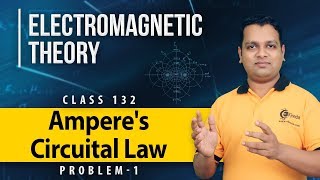 Amperes Circuital Law  Problem 1  Steady Magnetic Field  Electromagnetic Theory [upl. by Tristan]