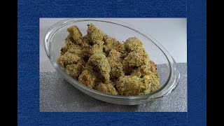 COUVE FLOR ASSADA COM FARINHA PANKO [upl. by Latsryk]