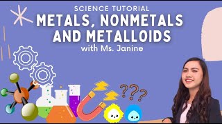 METALS NONMETALS AND METALLOIDS [upl. by Eimmelc]