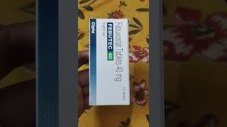 febuxostat tablets 40 mg uses in hindi shorts medicineknowledge [upl. by Agosto413]