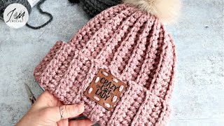 How to Crochet a Quick and Beautiful Beanie Hat  Beginner Friendly Crochet Beanie crochetbeanie 🥰 [upl. by Yorel]