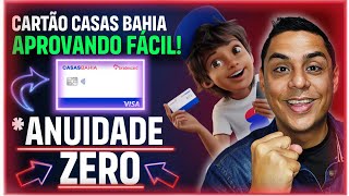 CARTÃO CASAS BAHIA APROVANDO MUITOS ANUIDADE GRÁTIS  VEJA COMO SOLICITAR  PASSO PASSO BRADESCARD [upl. by Yluj]