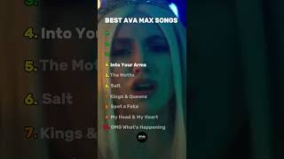 Top 10 Ava Maxs Most Liked Songs 2024 avamax top10 song [upl. by Thirion494]