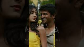 Ninthe Ninthe Ninnindale Kannada Song Whatsapp Status 🖤 [upl. by Teplitz424]