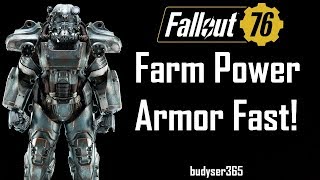 Fallout 76 Farm Complete Sets of Power Armor Really Fast [upl. by Htidra]