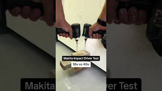 Makita 40V vs 18V woodworking diy makita [upl. by Ayortal237]