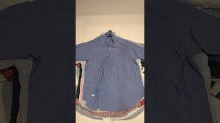 Recycle Ralph Lauren amp Tommy Hilfiger Shirts A111953321 77 pcs 51 lb Wholesale at Tiedemann Globe [upl. by Aimehs]