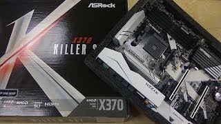 Asrock x370 Killer SLI Ryzen Motherboard Unboxing [upl. by Reema]