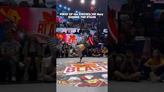 the BUILD UP to that HYPE THE CROWD moment  BBoy Hiro10 [upl. by Lyrehs]