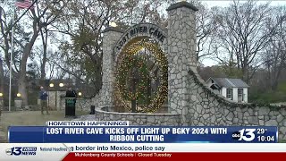 Lost River Cave kicks off second annual Light Up BGKY with ribbon cutting [upl. by Ambrosia]