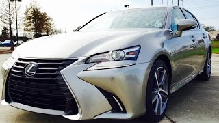 2016 Lexus GS 350 Full Review Start Up Exhaust Short Drive [upl. by Aicenra]