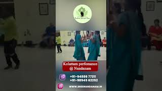 Kolattam performance at Nandanam Retirement Home [upl. by Segalman]