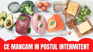 CE ALIMENTE NU POT FI CONSUMATE IN POSTUL INTERMITENT [upl. by Aidroc]