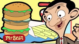 BEAN BURGER 🍔  Mr Bean Cartoon Season 1  Funny Clips  Mr Bean Cartoon World [upl. by Karisa]