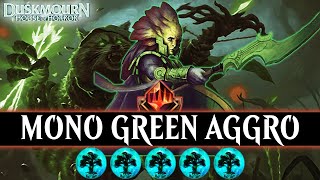 Mono Green Aggro In Duskmourn Standard [upl. by Longwood567]