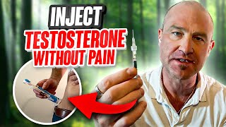 Self Injecting Testosterone with the Auto Injector  Vent Glute Easy amp Pain Free [upl. by Ainoda23]