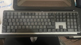 Logi tech keyboard not connecting via bluetooth [upl. by Sidnac569]