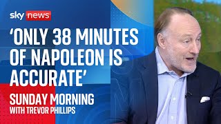 Historian claims only 38 minutes of Ridley Scotts Napoleon movie is accurate [upl. by Zelig215]