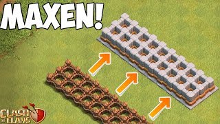 MAUERN SCHNELL MAXEN Clash of Clans ☆ CoC [upl. by Llehcor]