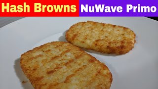 Frozen Hash Browns Heating Instructions NuWave Primo Grill Oven [upl. by Nerreg506]