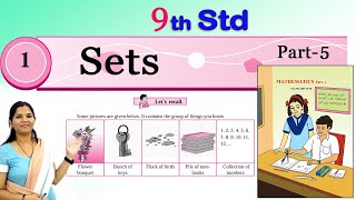 9th Algebra  Sets  Chapter 1  Part 5  Maharashtra Board [upl. by Tarrant]