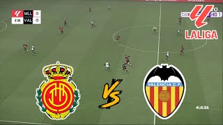 RCD MALLORCA vs VALENCIA  LALIGA 20242025  FOOTBALL LIFE 2025 [upl. by Keram]