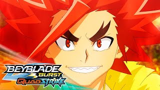 Everyone Wants to Battle Xander  BEYBLADE BURST QUADSTRIKE EP8  Official Clip [upl. by Eeralih]