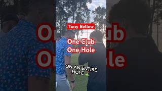 One Club One Hole with Tony Bellew golfhumor trending golf comedy tonybellew relatablegolf [upl. by Grizelda]