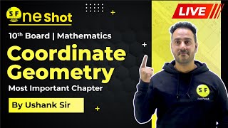 Coordinate geometry in One Shot for Class 10 maths With Ushank Sir Science and Fun [upl. by Yhtomit]